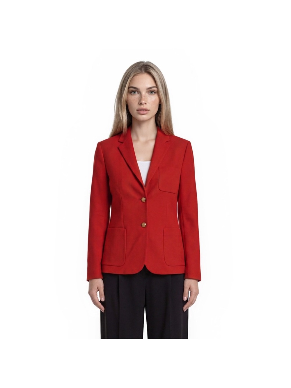 Lauren Ralph Lauren Single-Breasted Ponte Blazer